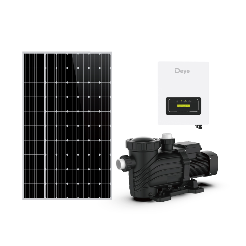 Controlador de bomba ACDC híbrido solar (1100-3000 W) y bomba solar para piscina