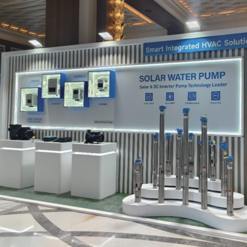 Deye presenta sistemas de bombas de agua solares de alta eficiencia en el New Energy Hall de la Feria de Cantón