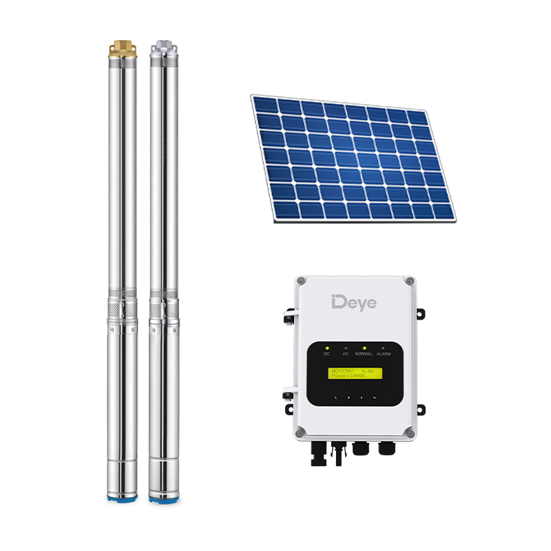 Controlador de bomba solar de CA/CC de 3 pulgadas (400-1500 W) Bombas sumergibles con impulsor de plástico