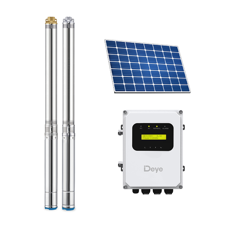 Controlador de bomba solar de CA/CC de 4 pulgadas (600-3000 W) Bombas sumergibles con impulsor de plástico