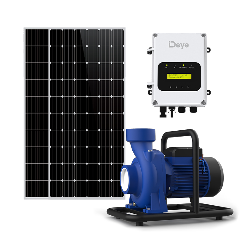 Bomba solar de superficie autocebante con conmutación solar automática Controlador de bomba AC/DC (2000-3600W) Bomba solar centrífuga de superficie