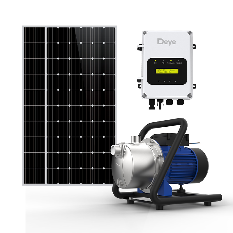 Bomba solar centrífuga de superficie con controlador de bomba AC/DC de conmutación solar automática (2000-3600W) Bomba solar centrífuga de superficie